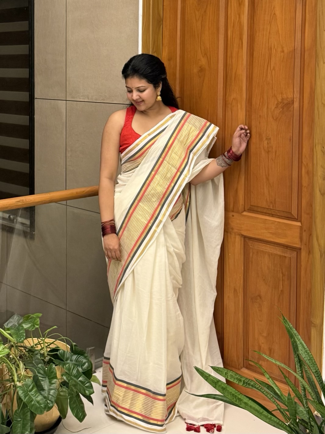 Mul Cotton Saree