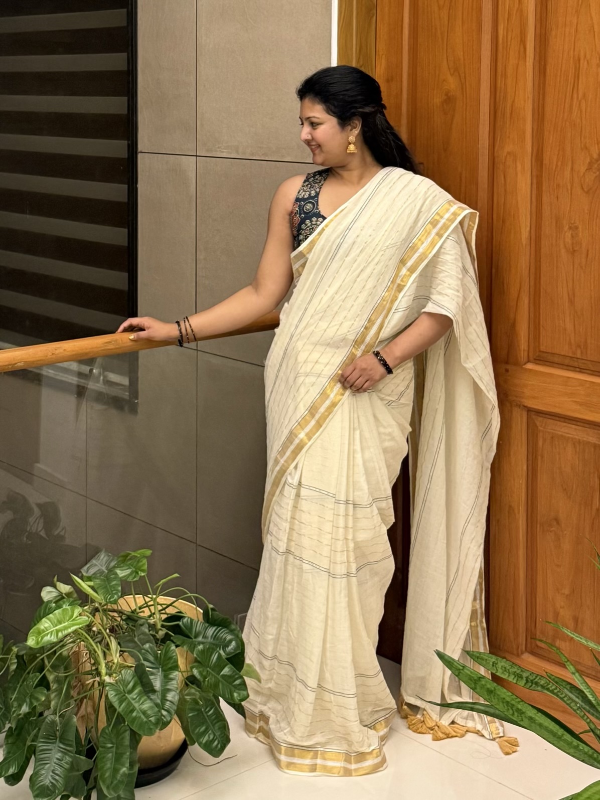 Mul Cotton Saree