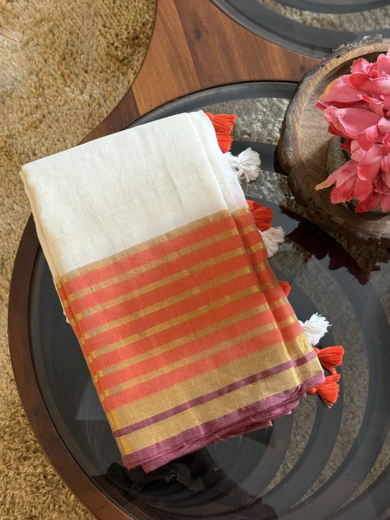 Mul Cotton Saree