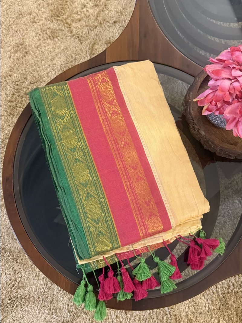 Mul Cotton Saree