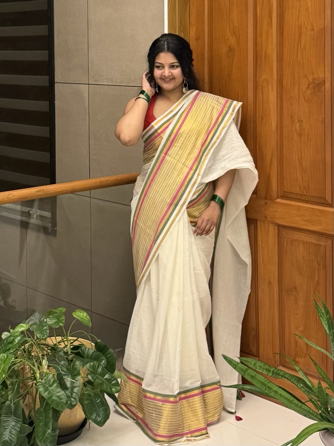 Mul Cotton Saree